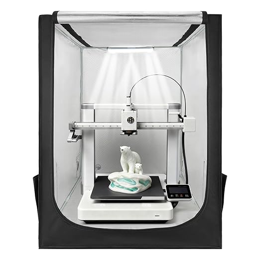 VEVOR 3D Printer Enclosure, Dustproof Waterproof Large Oxford Cloth 3D Printer by VEVOR