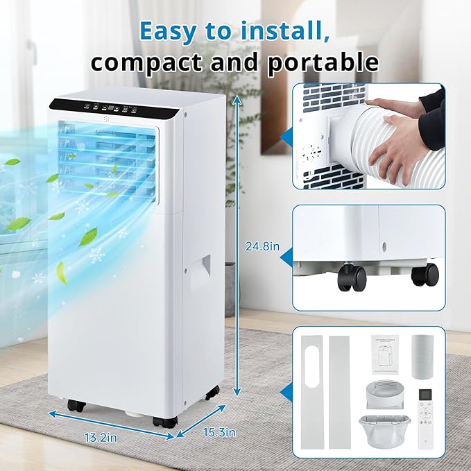 GarveeLife 8000 BTU Portable Air Conditioner - Image 2