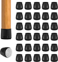 36pcs Round Chair Leg Floor Protectors, Felt Pads Chair Leg Protectors by BAIPOK