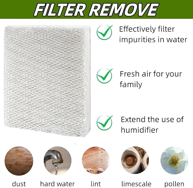 4-Pack Humidifier Filter Replacement Compatible - Image 4