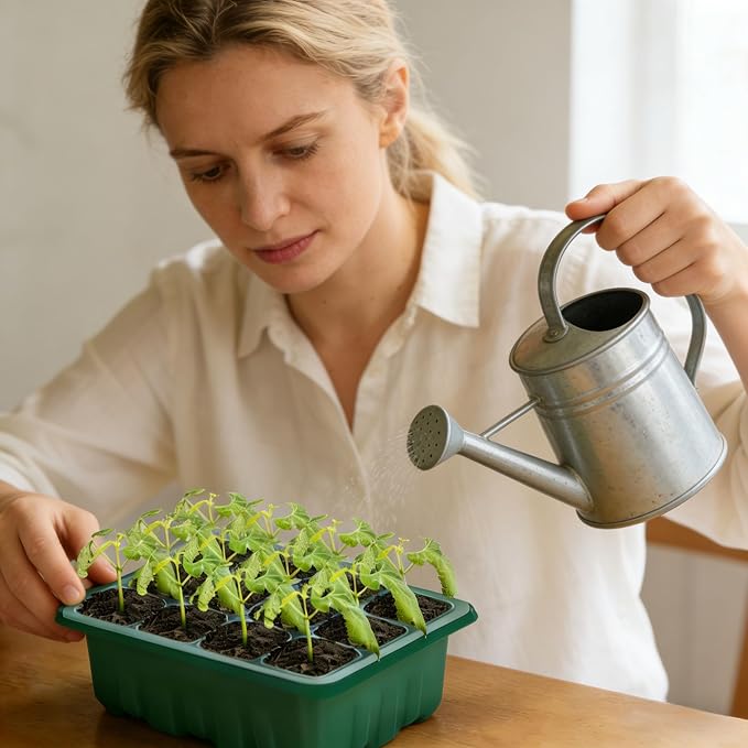 Seed Trays Seeding Starter Tray, Plant Nursery Pot - Image 7