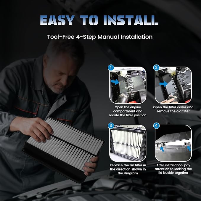 CF10370 Replacement 4 Pack Cabin Air Filter - Image 6