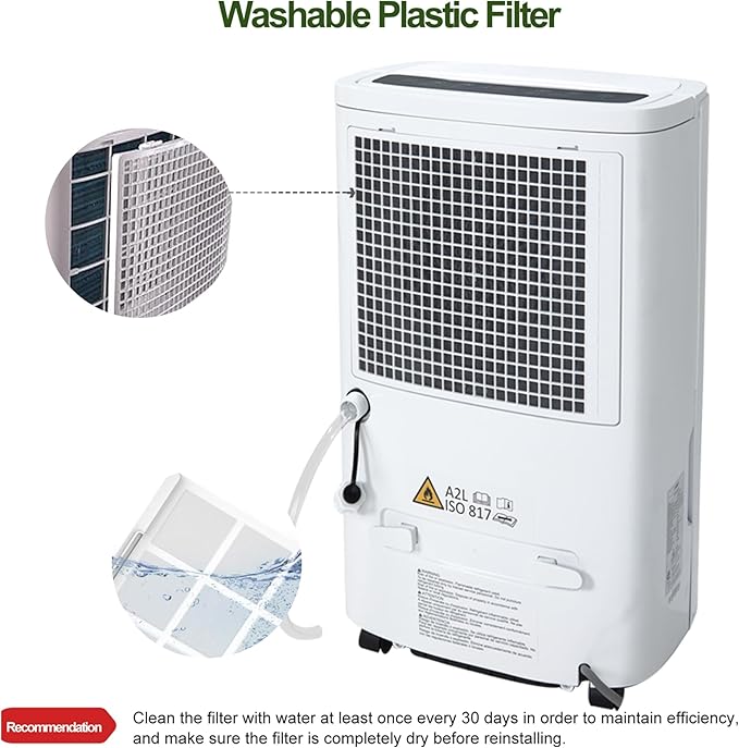 Uhome 120 Pints Dehumidifier - Image 6