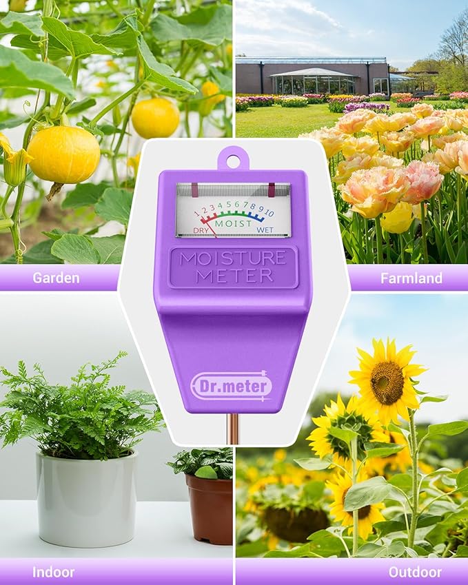 Soil Moisture Meter Tester for Plants, Hygrometer Moisture Sensor for - Image 7