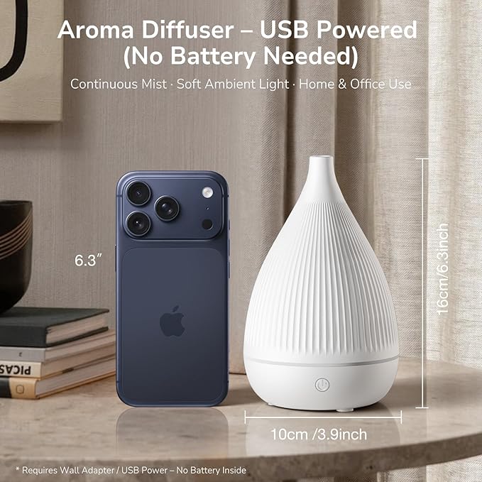 Ultrasonic Essential Oil Diffuser, Home Fragrance Aroma Diffuser - Image 3