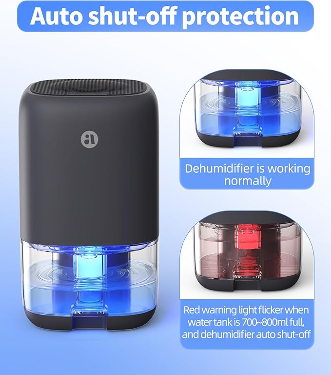 Dehumidifier, 35 OZ Small Dehumidifiers - Image 4