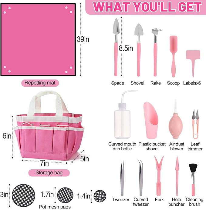 44pcs Small Gardening Tools Gifts - Image 6