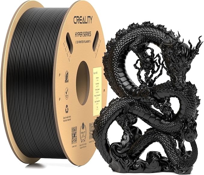 Official Creality Hyper ABS Filament 1.75mm, High Speed ABS 30-350mm/s 3D by Creality