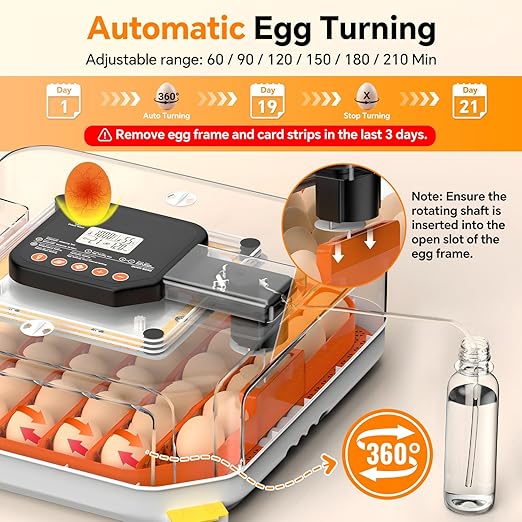 48 Egg Incubator for Hatching Eggs, Chicken Incubator - Image 5