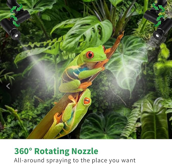 Reptile fogger Smart Spray System, Reptile Humidifiers Automatic - Image 3
