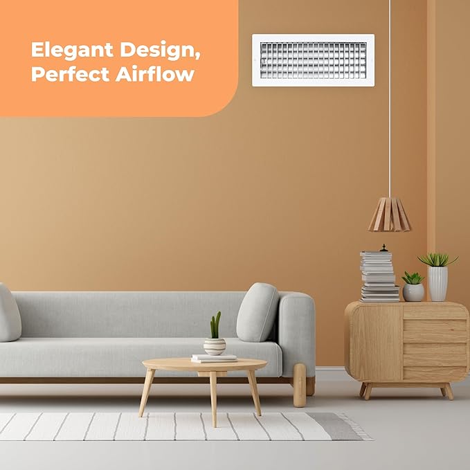 Aluminum 16 x 6 Inch Air Vent Covers Wall AC Grille – Premium Register Vent - Image 7