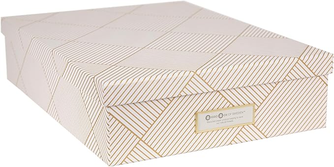 Bigso Oskar Fiberboard Label Frame Document Letter Box by Bigso