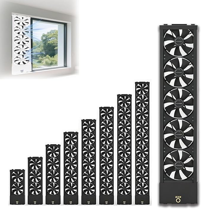 13-53" Vertical Expanding Window Fan by Unknown