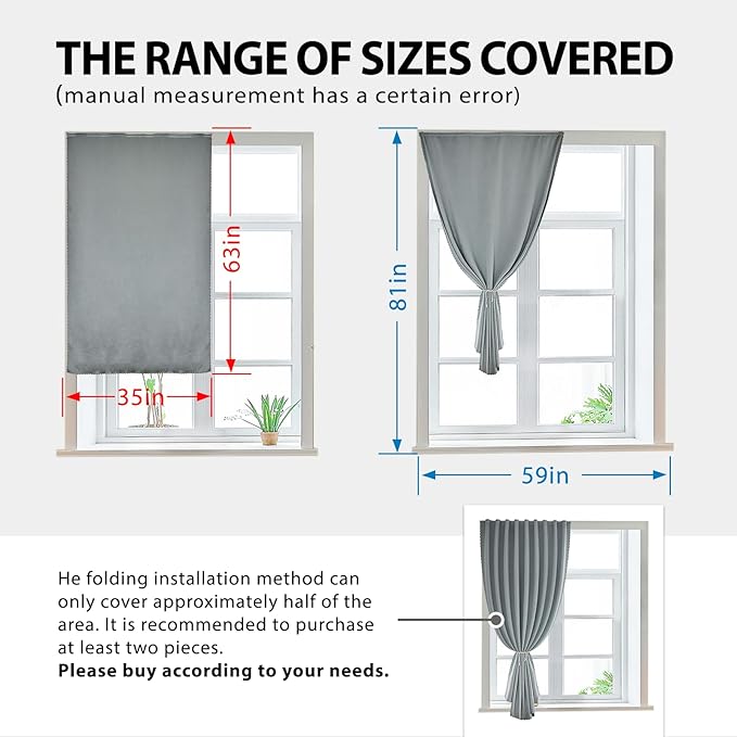 Magic Tape Stick on Portable Curtains - Image 3
