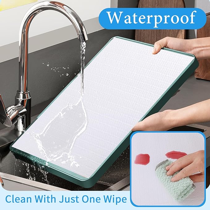 Drawer and Shelf Liner for Kitchen Cabinet: 12 in X 20 Ft Non Slip Waterproof - Image 4