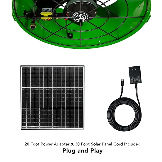 QuietCool AFG SLR-40 Solar Attic Fan - Image 2
