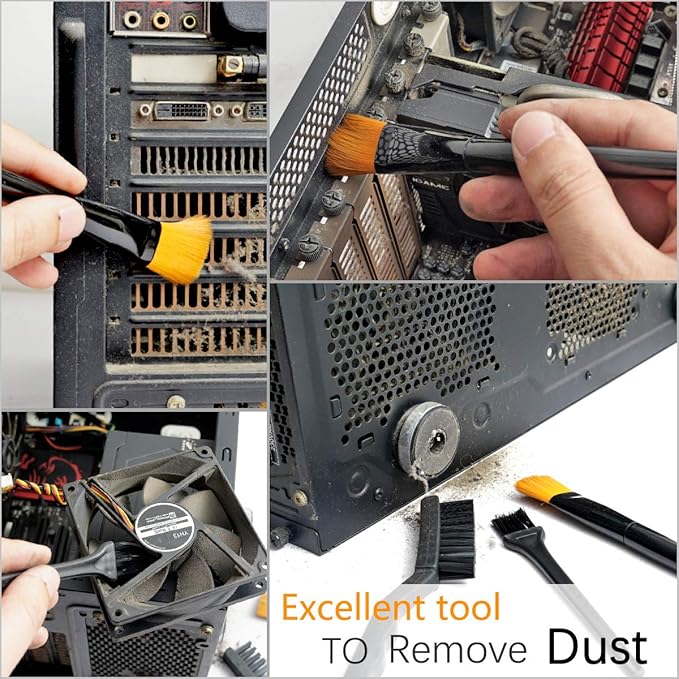 Computer PC Keyboard Laptop Electronics Camera Small Cleaning Brush Kit - Image 4