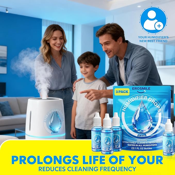Humidifier Cleaner Drops Humidifier Water Treatment Cleaning Drops - Image 4