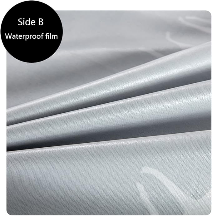 SIELUNO Waterproof Bed Sheet Flat Sheets Lightweight, Mattress Protector Sheet - Image 2