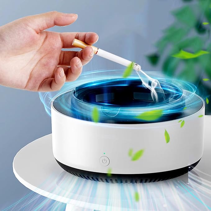 2-in-1 Air Purifier Multifunctional Ashtray Air Purifier by wioilyoy