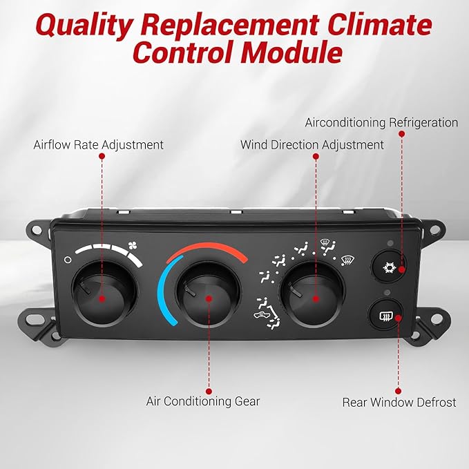 P55056569AC Front A/C Heater Climate Control Module Compatible - Image 6