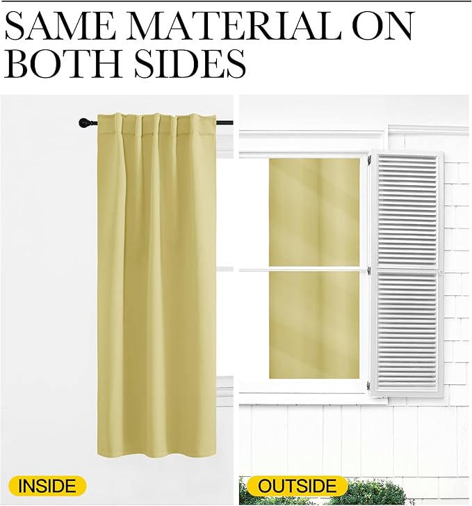 NICETOWN Blackout Curtain Panels - Image 6