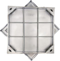C Class 20x20 Invisible Stainless Steel Manhole Cover and Frame by DuuMuut