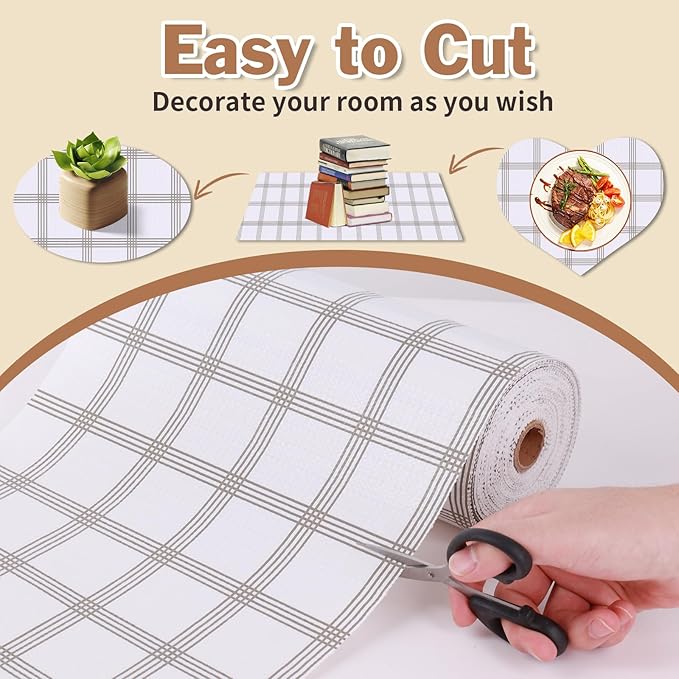 Drawer and Shelf Liner for Kitchen Cabinet: 12 in X 30 Ft Non Slip Waterproof - Image 4