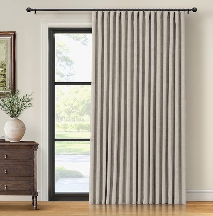 INOVADAY Thermal Sliding Door Curtains 100% Blackout Curtains by INOVADAY