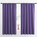 NICETOWN Blackout Curtains for Living Curtains, Lilac Purple, 52 by 63 Inch by NICETOWN