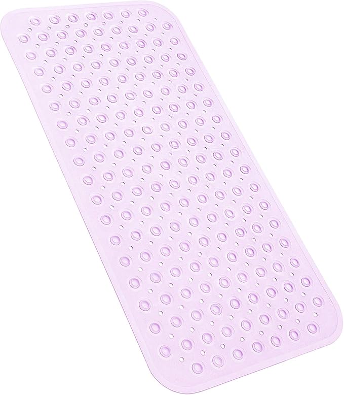 YINENN Bath Tub Shower Stall Mats 31x15.5 Inch Non-Slip and Latex Free by YINENN