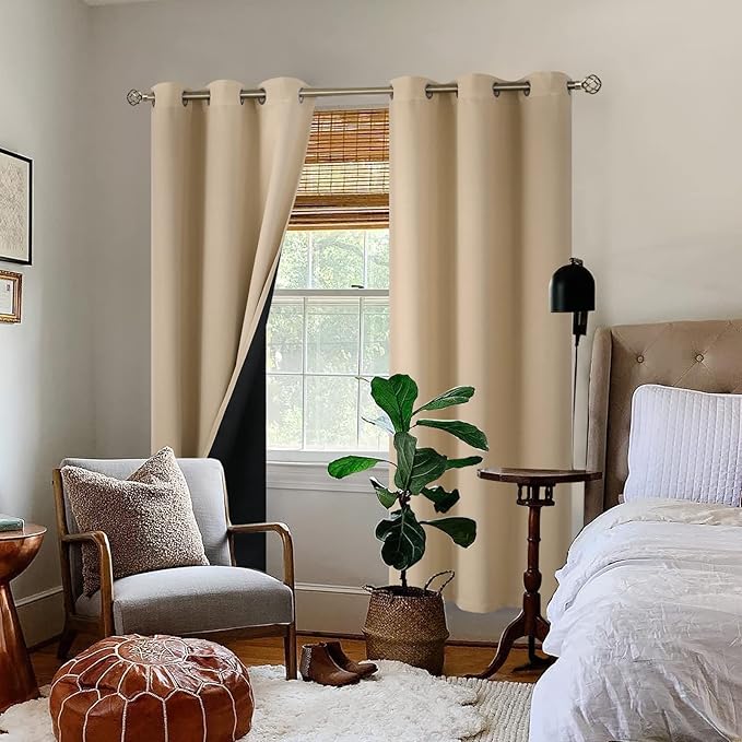 BGment Thermal Insulated 100% Blackout Curtains - Image 2