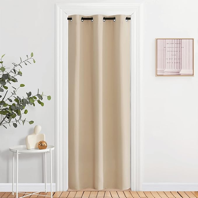 NICETOWN Doorway Curtains, Room Darkening Curtain and Drape Energy Efficient by NICETOWN