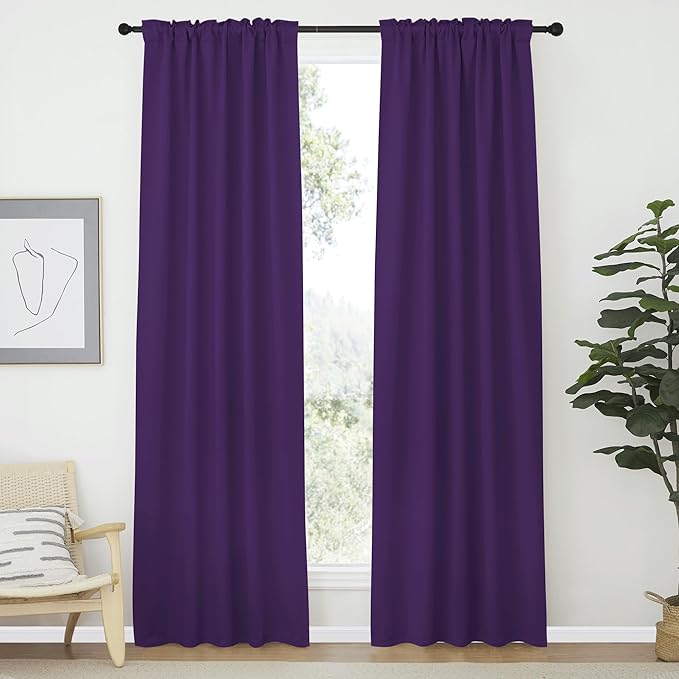 NICETOWN Living Room Darkening Curtains - Image 2