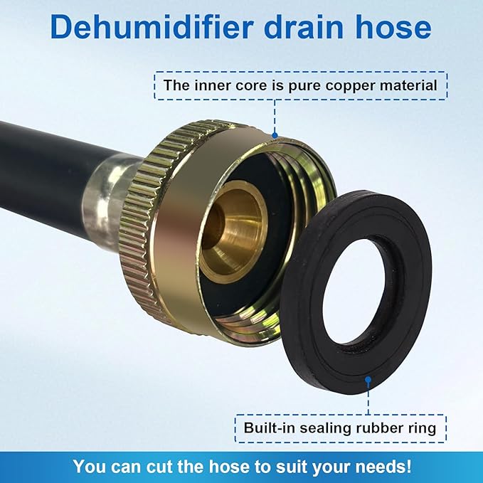 Succulentlovers 6Ft Dehumidifier Drain Hose - Image 4