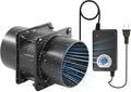3.15” 12V DC Small Exhaust Duct Fan by AMCHIXIN
