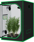 60"x60"x78" 600D Mylar Hydroponic Growing Tents by GreenHut