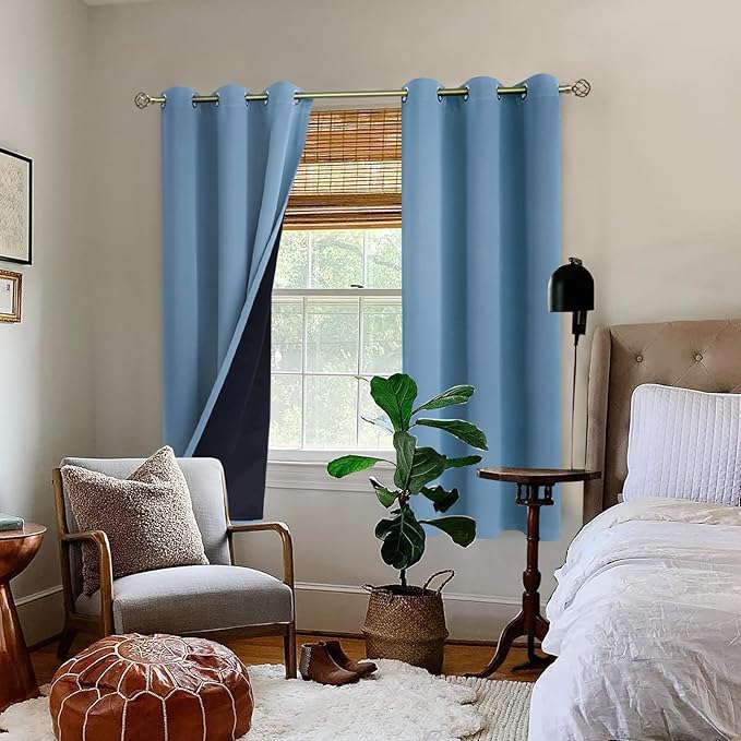 BGment Thermal Insulated 100% Blackout Curtains - Image 2
