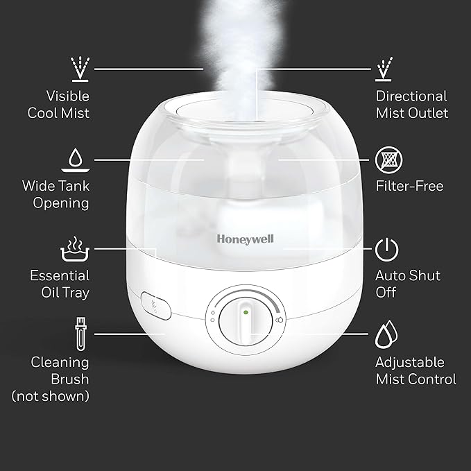 Honeywell Mini Cool Mist humidifier, humidifier - Image 8