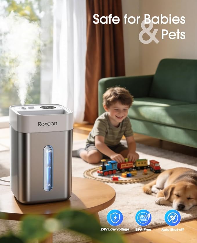 4.6L/1.2Gal Stainless Steel Humidifier - Image 5