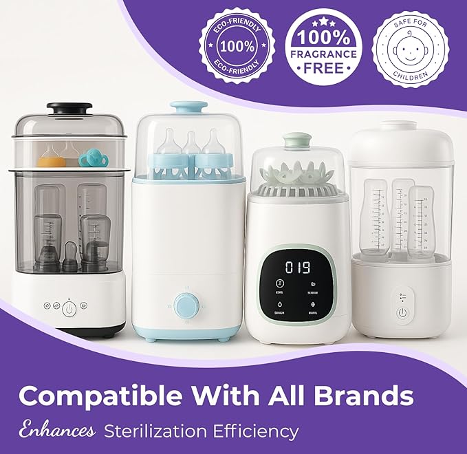 48 Descaling Tablets Baby Bottle Washer Cleaner Tablets Compatible - Image 6