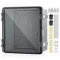 Waterproof Electrical Junction Box, IP67 Plastic Weatherproof Outdoor WiFi by TOTUFY