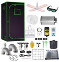 3.3x3.3FT Grow Tent Kit, Complete High Reflective Mylar Indoor Grow Tent + LED by iMeshbean