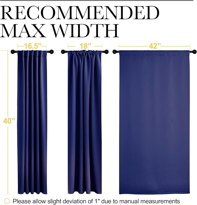 NICETOWN Blackout Window Curtains - Image 7