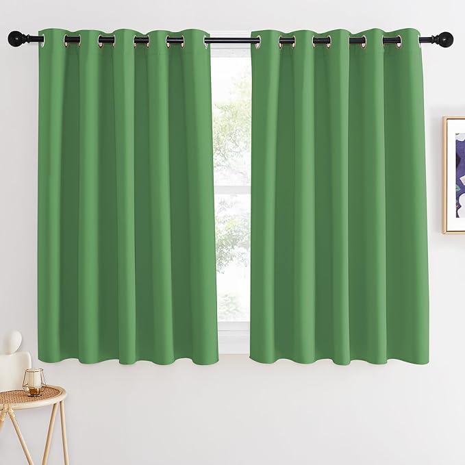 NICETOWN Blackout Curtains 54 Inches Long, Thermal Insulated Room Darkening by NICETOWN