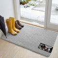 GORILLA GRIP SOAKSTOPPER Dog Door Mat, 48x30 Machine Washable Rug Absorbent by GorillaGrip