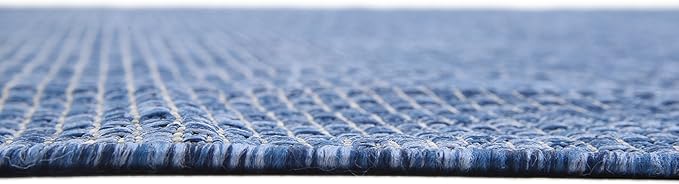 Unique Loom Collection Casual Transitional Solid Heathered Indoor/Outdoor - Image 10