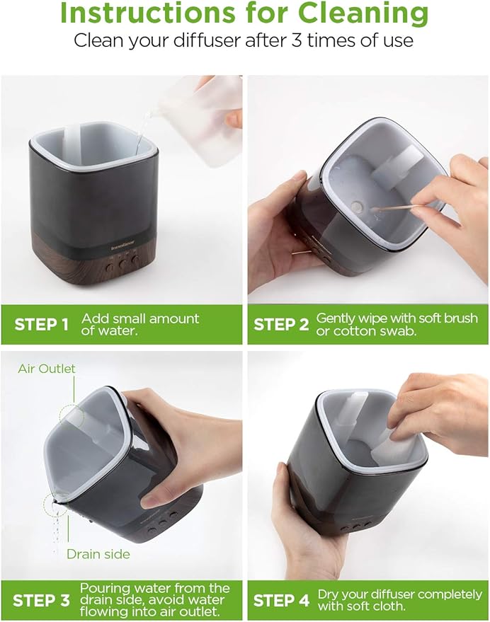 InnoGear Diffusers for Essential Oils, 300ml Oil Diffuser Aromatherapy - Image 7