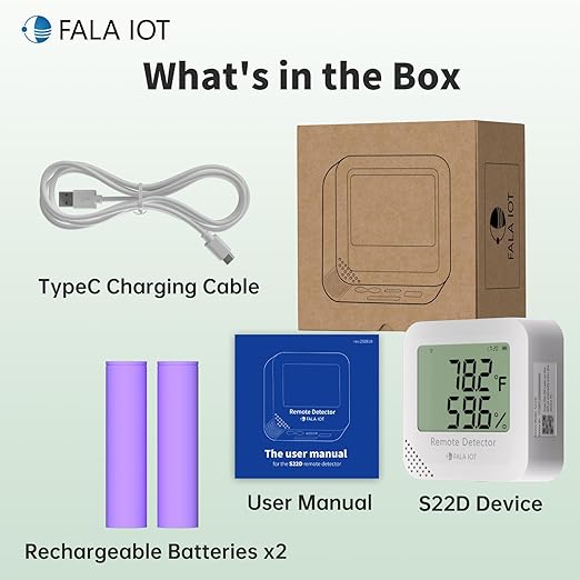 WiFi Temperature & Humidity Monitor, No Subscription 24/7 Remote Temp Sensor - Image 9