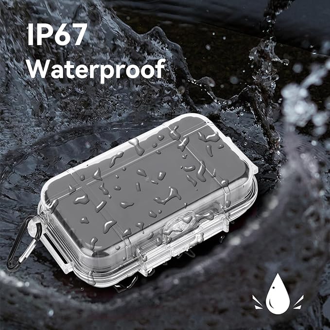 Dry Box Outdoor Waterproof Airtight Storage Case Hard Shell Wet Dry Box Carry - Image 6